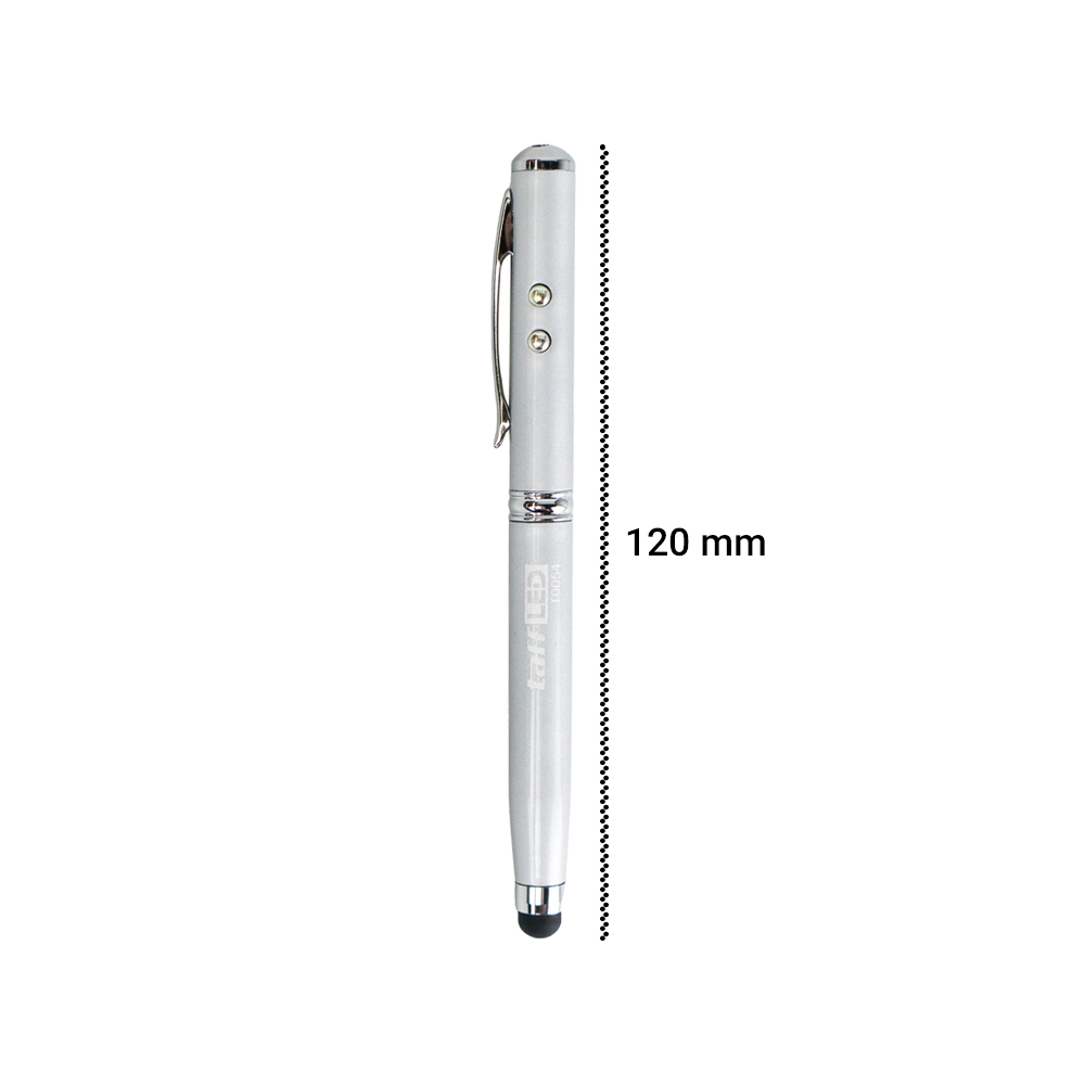 Gambar produk TaffLED 4 in 1 Senter Laser Pointer Pen dan Stylus - T0054