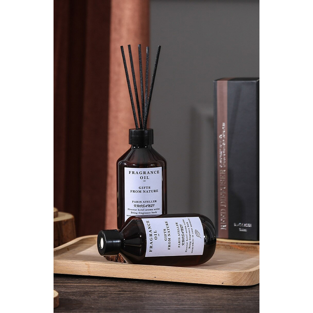 KooPeL Pengharum Ruangan Aromaterapi Reed Diffuser Rattan Stick 200ml