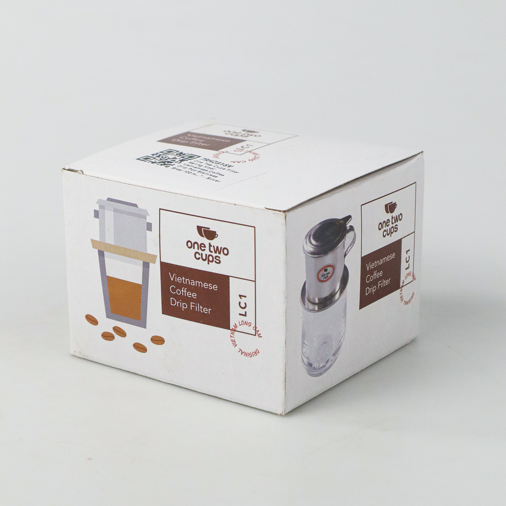 One Two Cups Filter Saring Kopi Vietnamese Coffee Drip Pot 100 ml LC1