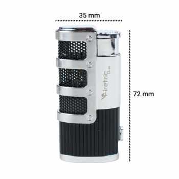 Gambar produk Firetric Korek Api Torch Lighter 3 Jet Flame Gas Butane Cigar Punch - LC-84