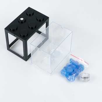 Gambar produk TOPINCN Akuarium Mini Lego Block with Colorful LED - TOP5