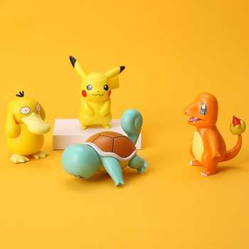 Gambar produk TAKARAX Pajangan Action Figure Karakter Pokemon 6 PCS - XPY06
