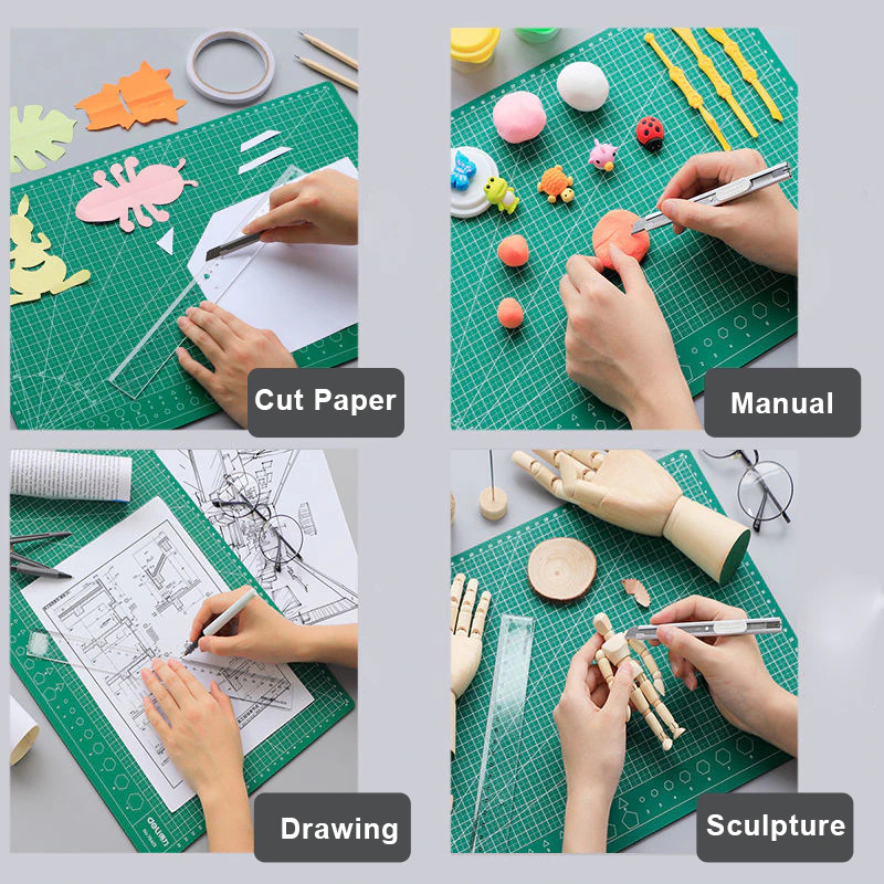 Gambar produk Taffware Working Pad Cutting Mat Alas Potong Papan Kerja A1 90x60cm - QJ4