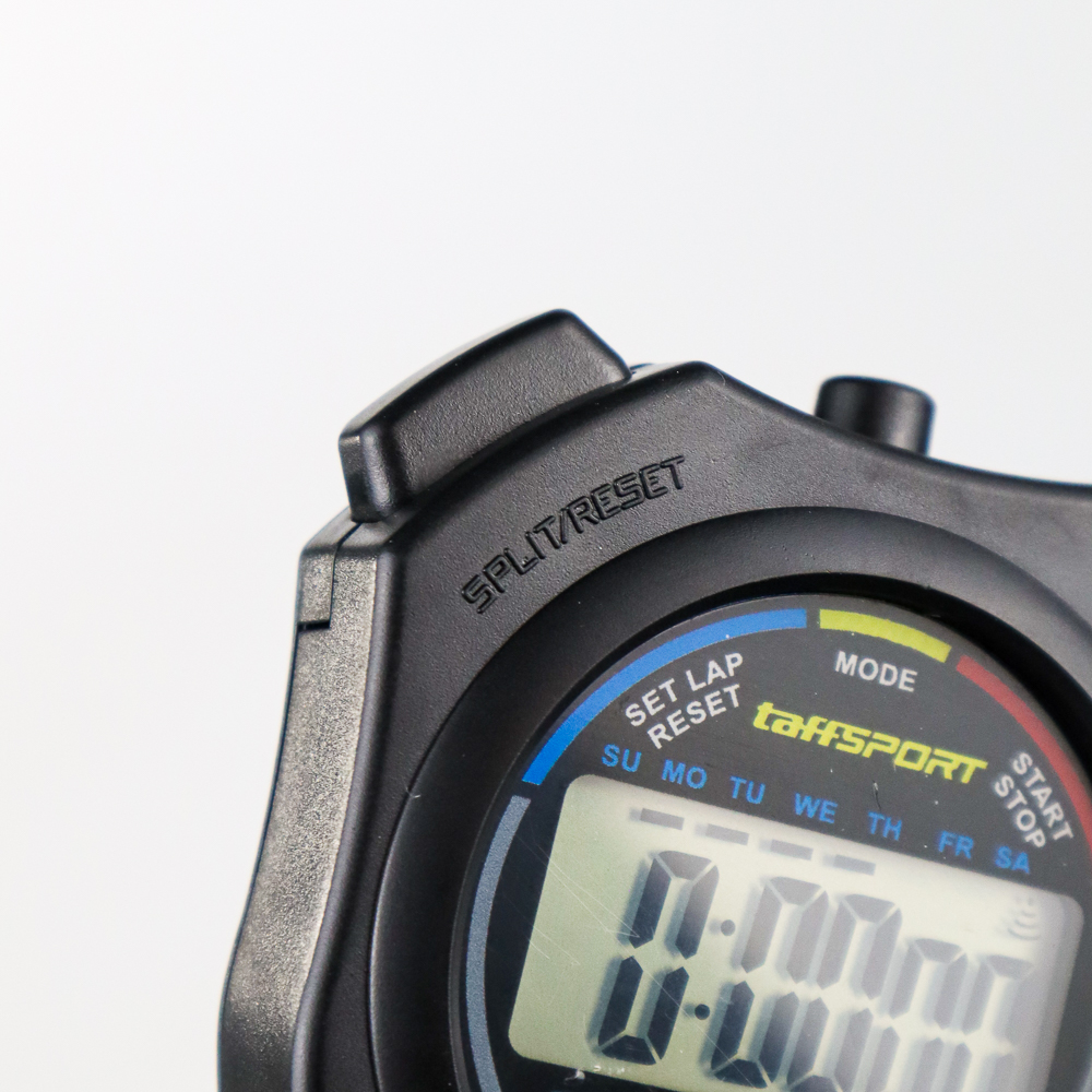 TaffSPORT Stopwatch Profesional LCD dengan Strap ZSD808 Black