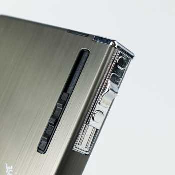 Gambar produk Firetric Kotak Rokok Cigarette Case 20 Slot dengan Korek Elektrik - MK073