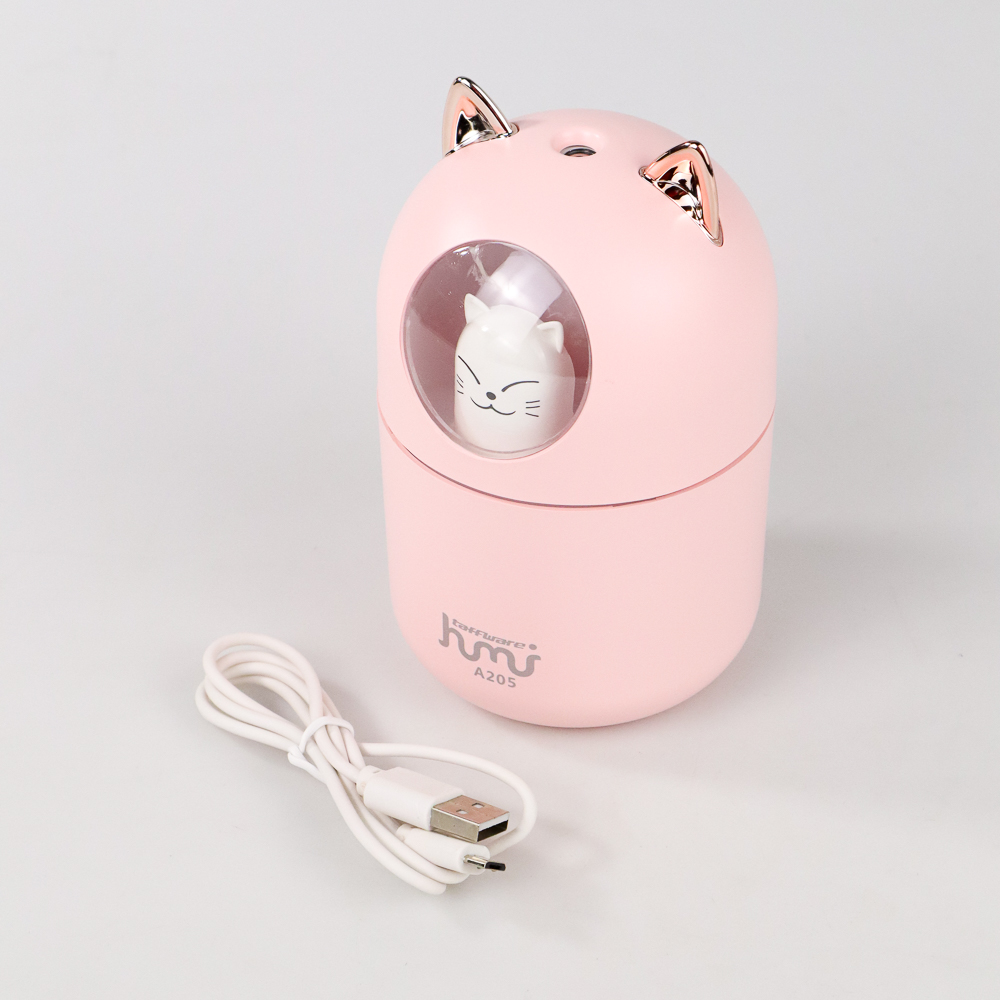 Gambar produk Taffware Humi Humidifier Pelembab Udara Diffuser Cute Cat 300ml - A205