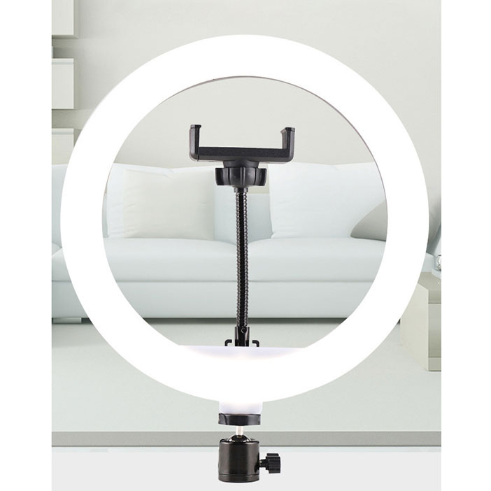 B-Light Lampu Halo Ring Light LED Kamera 10W 120 LED 12 Inch - CXB-300 Gambar produk B-Light Lampu Halo Ring Light LED Kamera 10W 120 LED 12 Inch - CXB-300 - 4