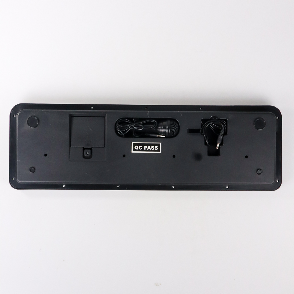 Toddi Digital Electronic Keyboard 61 Keys MQ6106 Black