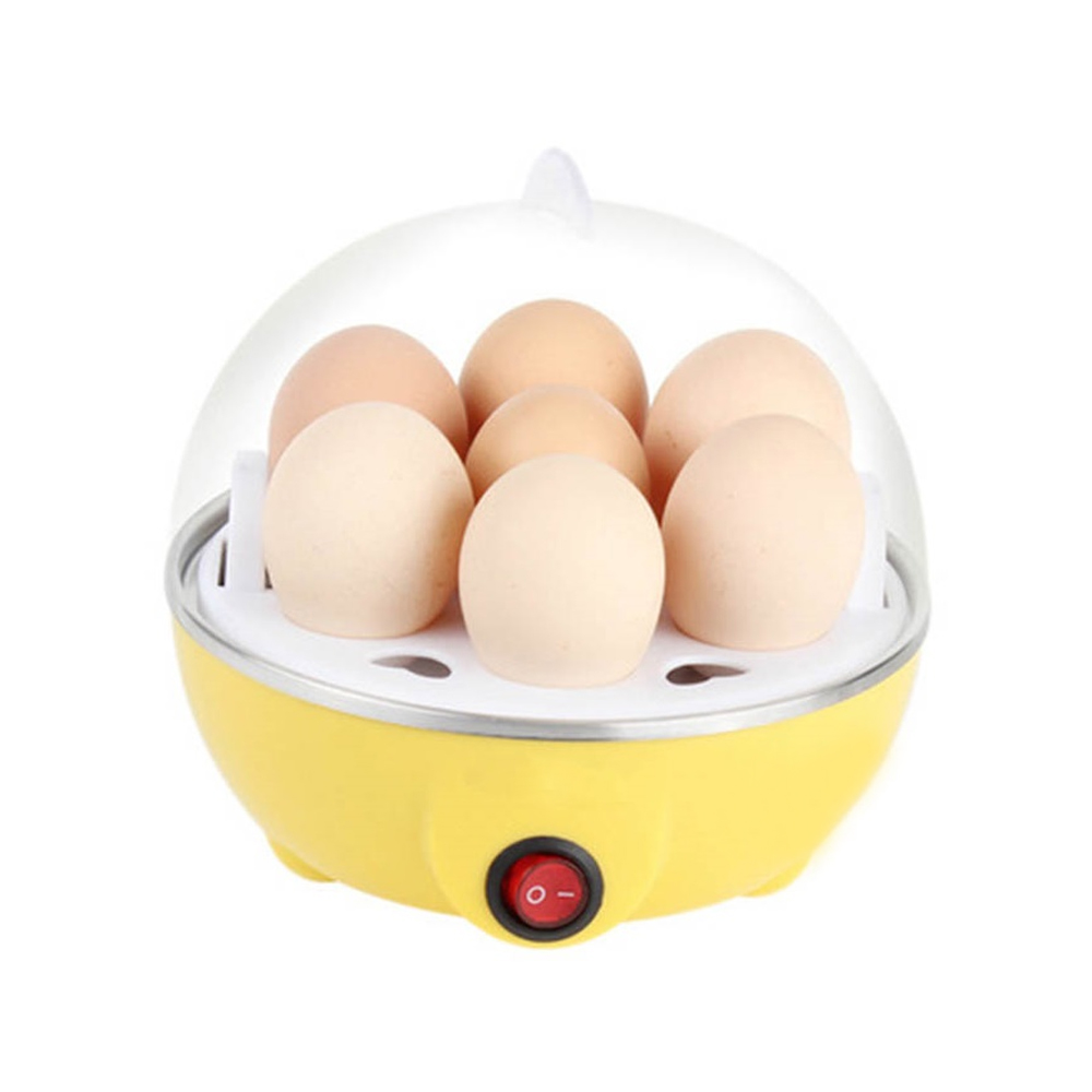 Electric Egg Cooker Boiler Alat Rebus Telur PA601 Yellow