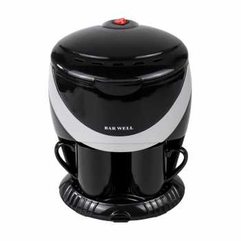 Gambar produk BAR WELL Mesin Kopi Espresso Coffee Maker Double Cup 450W 300ml - SH-648