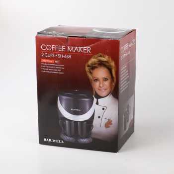Gambar produk BAR WELL Mesin Kopi Espresso Coffee Maker Double Cup 450W 300ml - SH-648