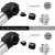Gambar produk Rockbros Pompa Manual Ban Sepeda Mini Bike Pump 100 PSI - JG-1040B