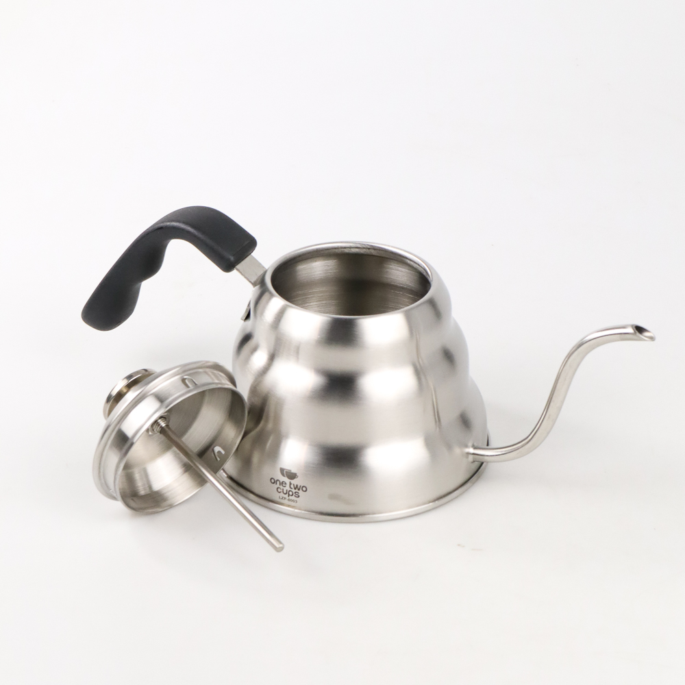 One Two Cups Coffee Maker Pot V60 Drip Kettle Teko Barista Kopi 960ml