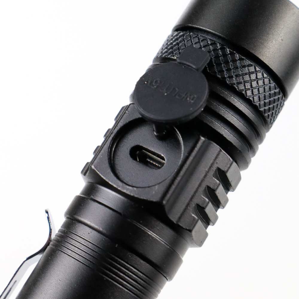 Gambar produk TaffLED Senter LED USB Rechargeable XML-T6 6200 Lumens 10W - P15