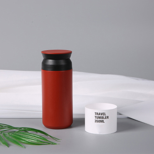Botol Minum Tumbler Air Panas Dingin Stainless Steel 350ml - HS-6983 Gambar produk Botol Minum Tumbler Air Panas Dingin Stainless Steel 350ml - HS-6983