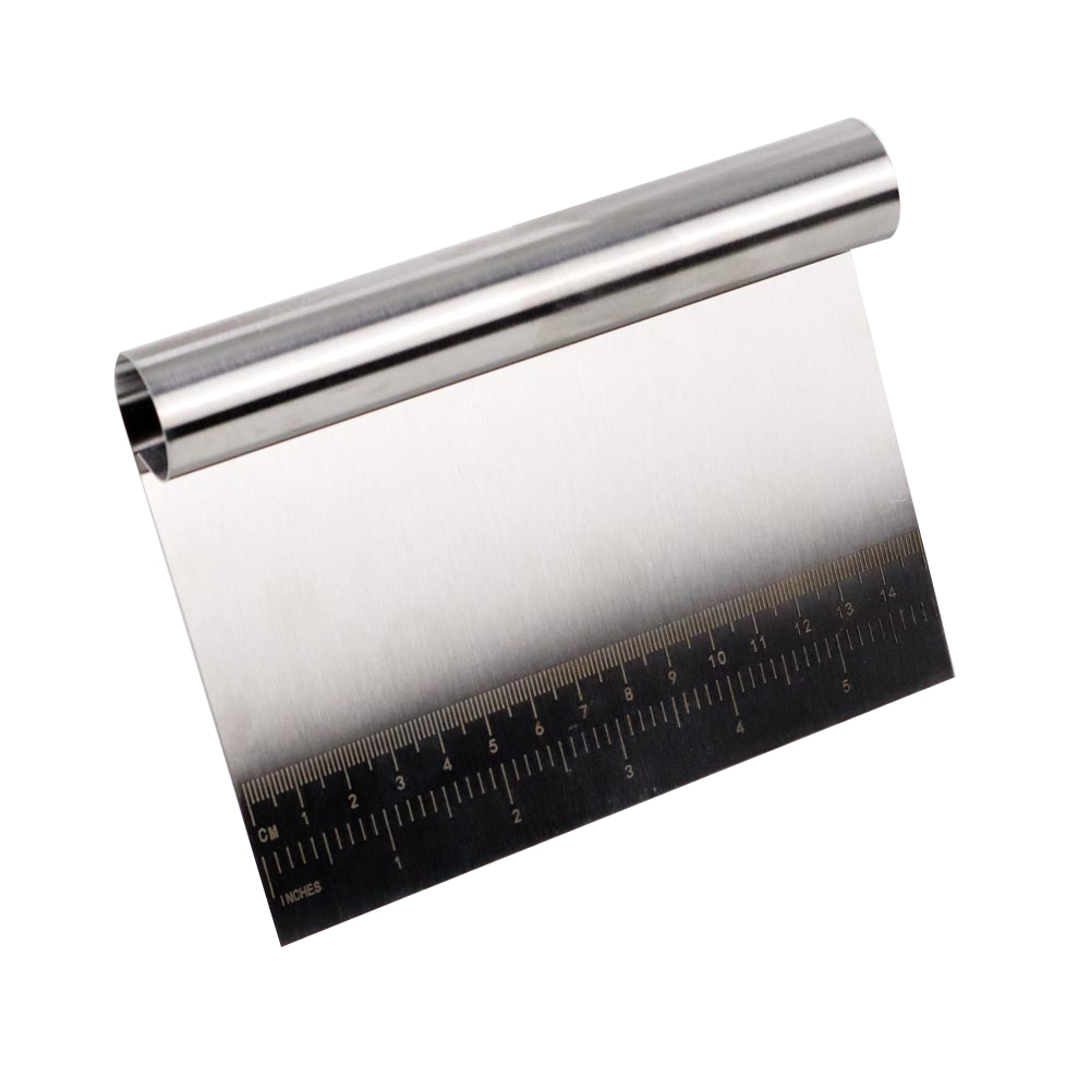 Spatula Scraper Kape Kue Tart Pizza Cutter 15CM CJ07121 Silver