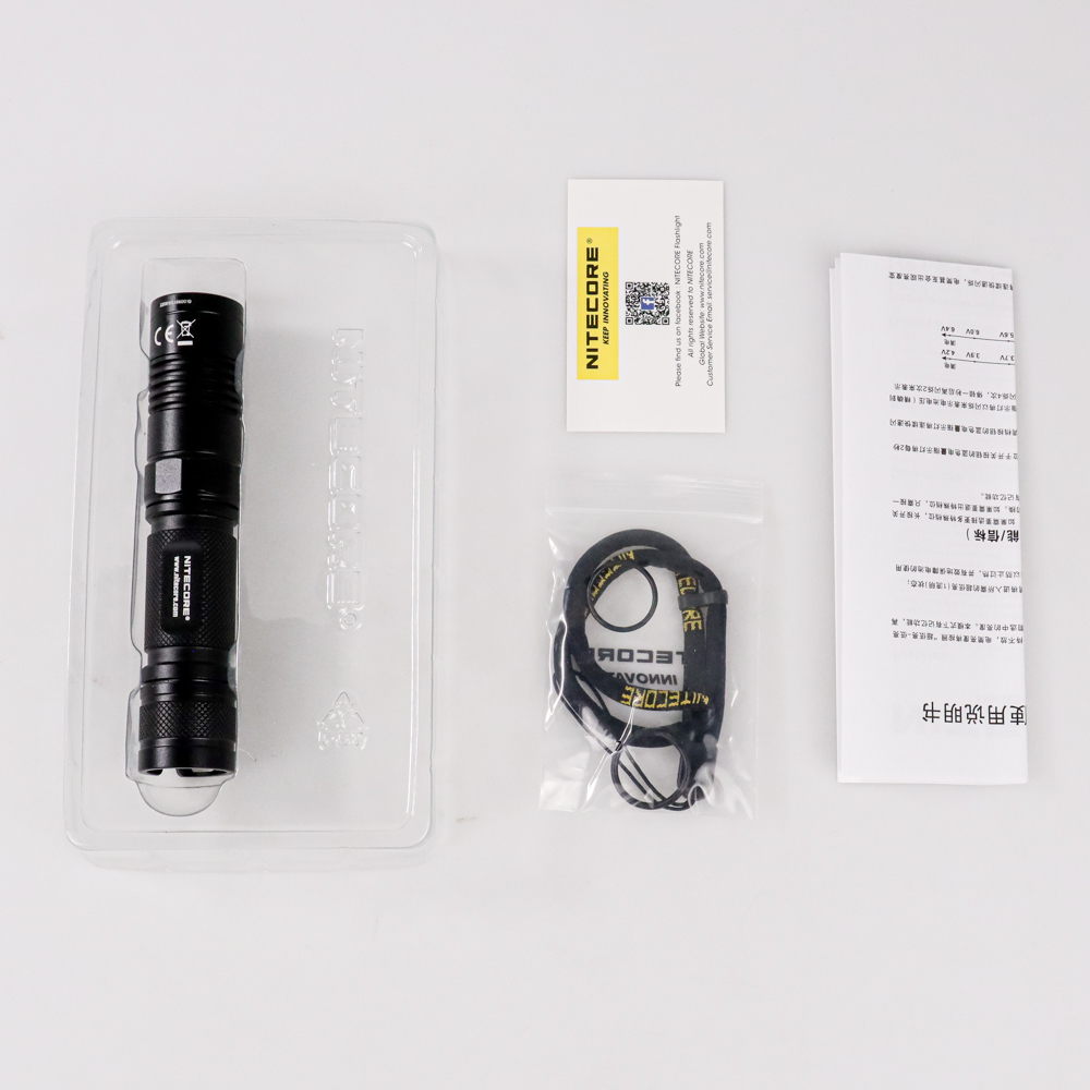 Gambar produk NITECORE Senter LED Cree XM-L2 T6 960 Lumens - EC20