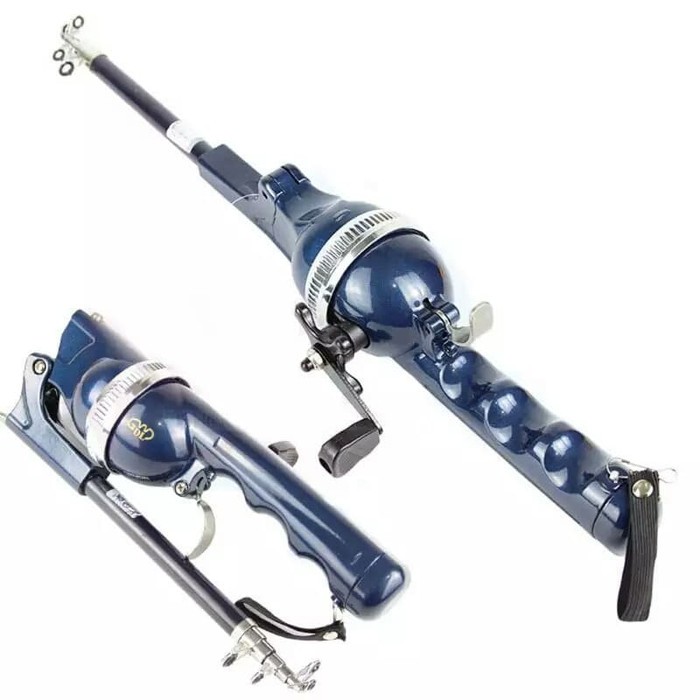 Gambar produk GUANGWEI Joran Pancing Antena Portable Telescopic Fishing Rod 1.3M - DZZH-1