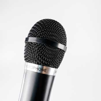 K&K Microphone Karaoke High Quality Handheld Wireless Mic - WM-306 - Black