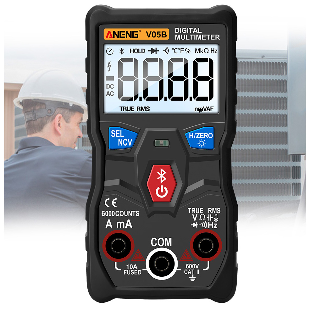 Gambar produk ANENG Digital Bluetooth Multimeter Voltage Tester - V05B