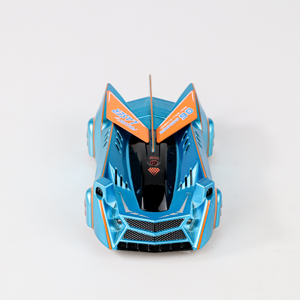 Runion Mainan Mobil RC Car Laser Tracking Anti Gravity 1:24 - R-712S - Blue