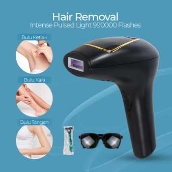 Lescolton IPL Hair Removal Intense Pulsed Light 990000 Flashes - A112 - Black