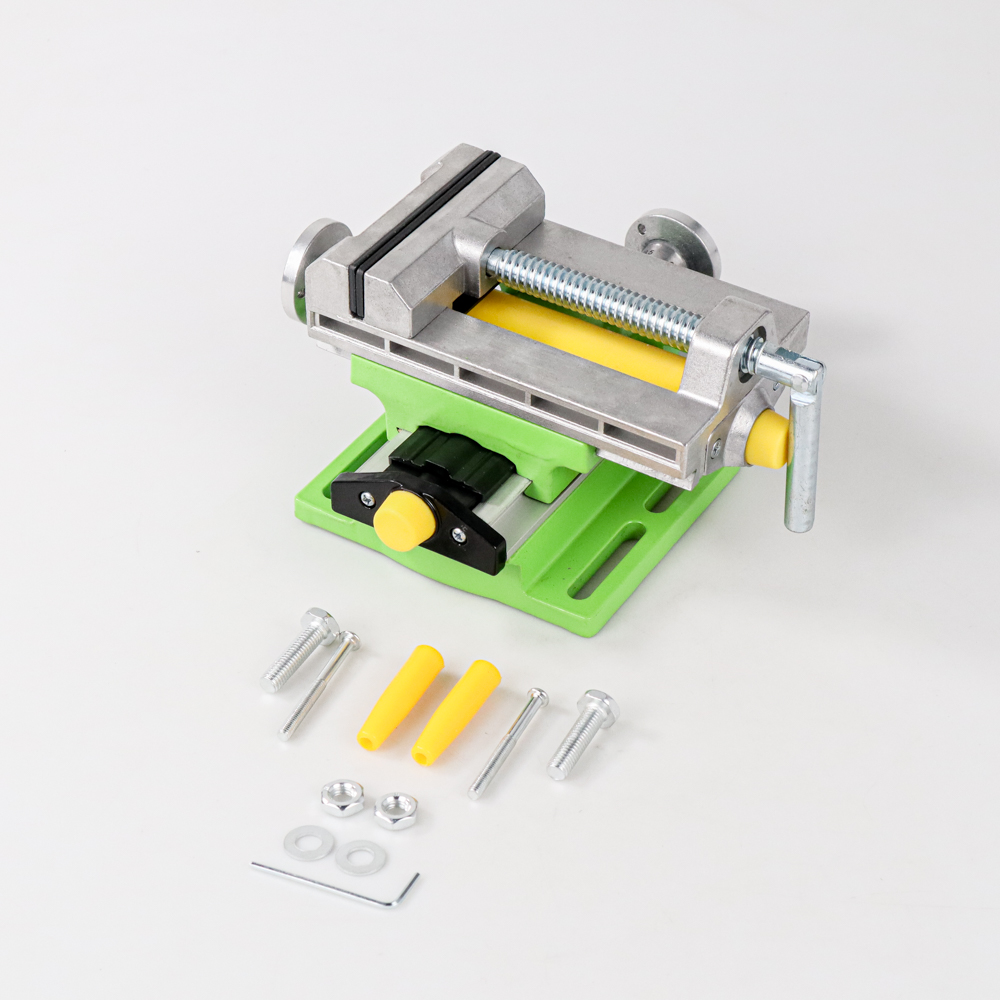Allsome Precision Machine Vise Cross Slide Bench Table for Milling