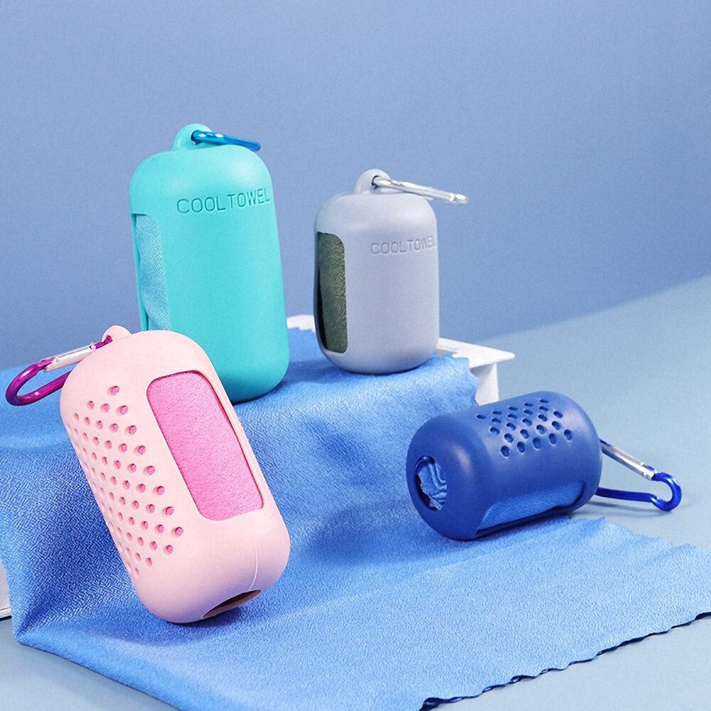 Gambar produk COOL TOWEL Handuk Travel Ice Cold Quick Dry - LA429