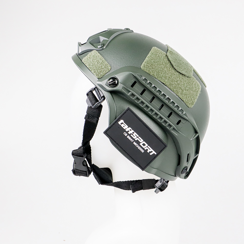 Gambar produk TaffSPORT Helm Tactical Airsoft Gun Paintball CS SWAT - MICH2000