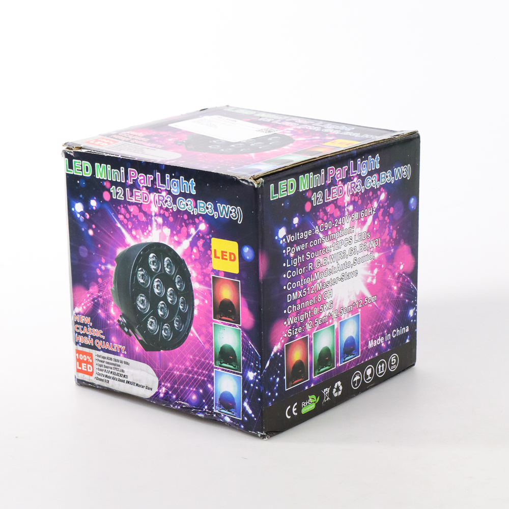 KUMASTB Lampu Sorot LED Outdoor Spotlight RGB DMX 220V 12W - STL47 Gambar produk KUMASTB Lampu Sorot LED Outdoor Spotlight RGB DMX 220V 12W - STL47