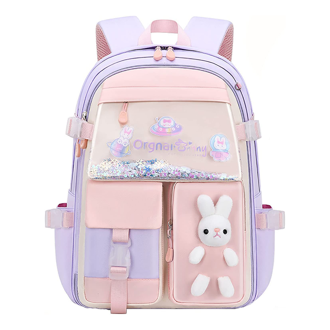 Gambar produk Orgnai Tas Ransel Sekolah Anak Cute Rabbit Size S - ZBS-01