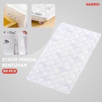 Furnitur Rumah Lainnya - NAIERDI Stiker Pereda Benturan Bumper Hemispherical 50 PCS - FZL10