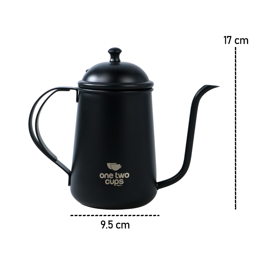 Gambar produk One Two Cups Coffee Maker Pot Drip Kettle Teko Kopi 650 ml - HS4011