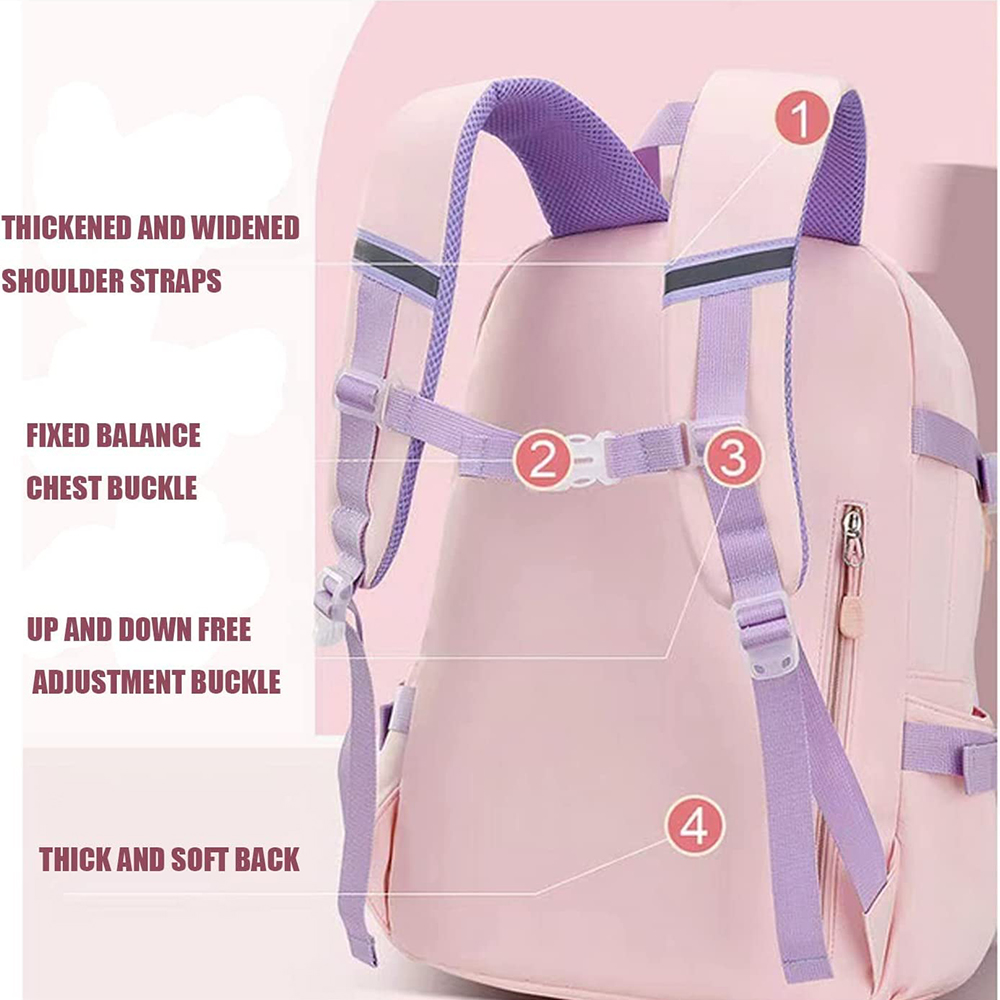Gambar produk Orgnai Tas Ransel Sekolah Anak Cute Rabbit Size S - ZBS-01