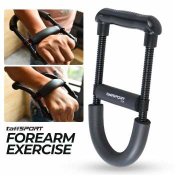 TaffSPORT Alat Fitnes Forearm Exercise - D055 - Black