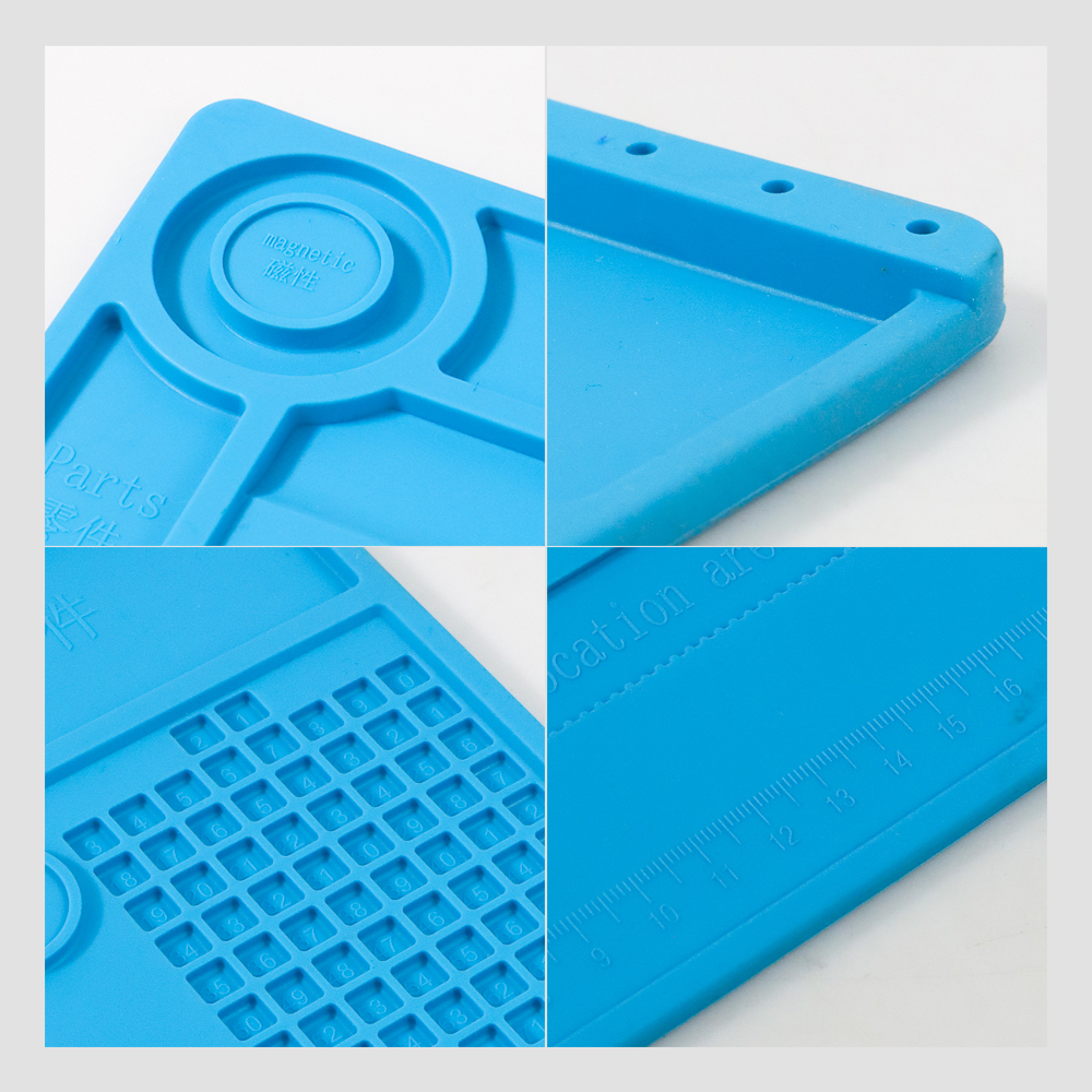 ESD Alas Matras Anti Static Soldering Mat Heat Resistant S150 Light Blue