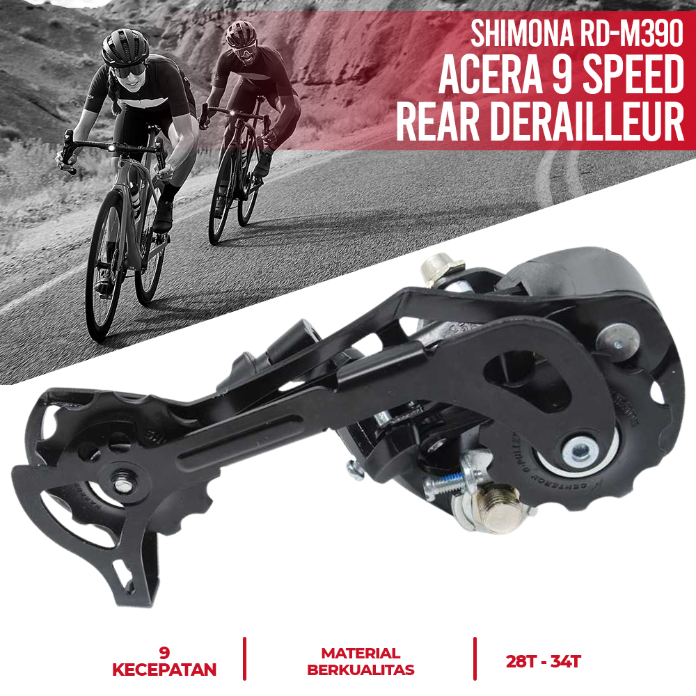 acera 9 speed rear derailleur