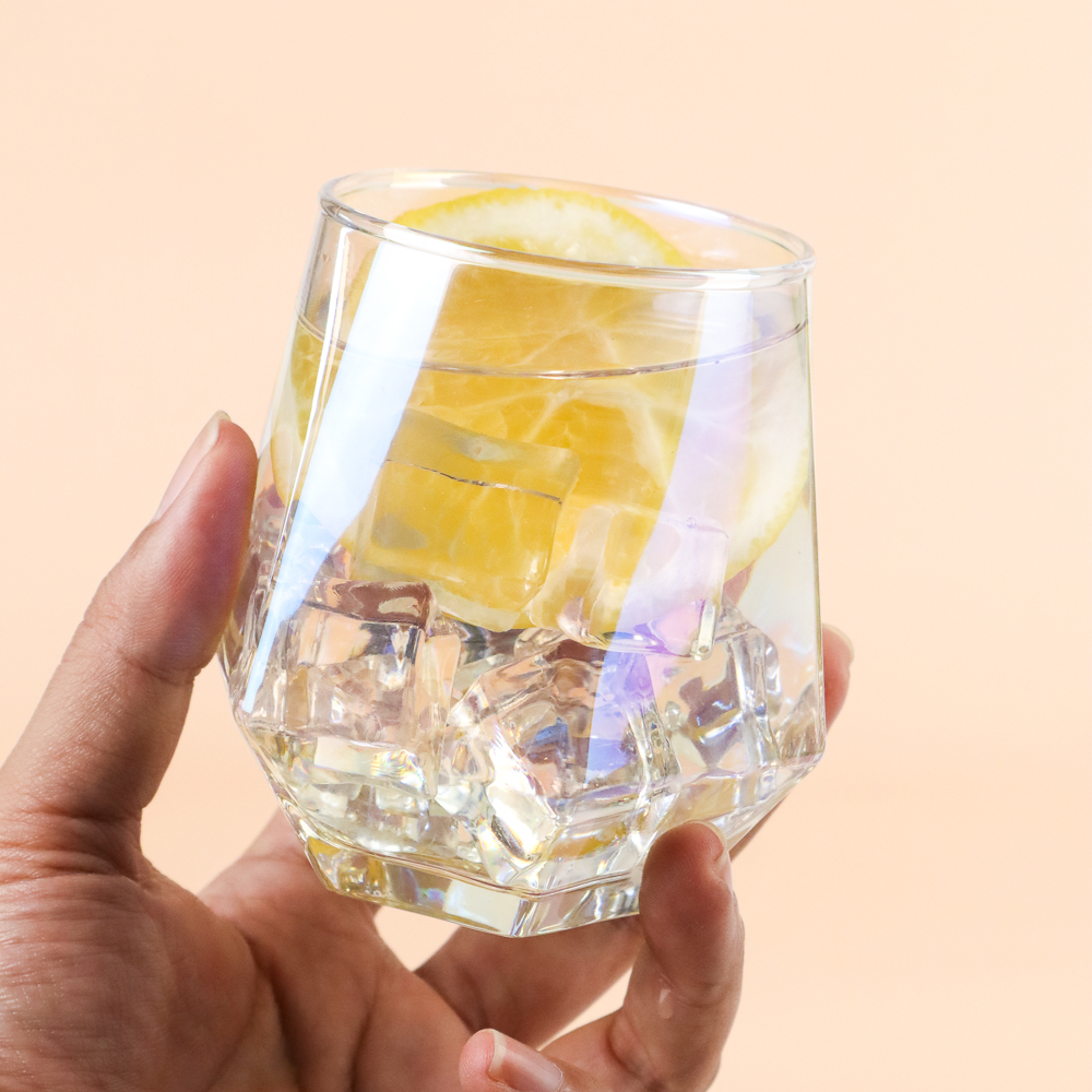 Gambar produk GLASSWARE Gelas Minuman Diamond Crystal Glass Cup 310 ml Style 1 - GW107