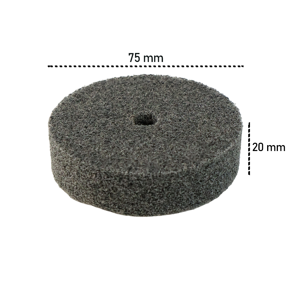 Gambar produk AHCUGOUR Pad Poles Buffing Pad Polishing Wheel 75 mm untuk Bor - AHC75