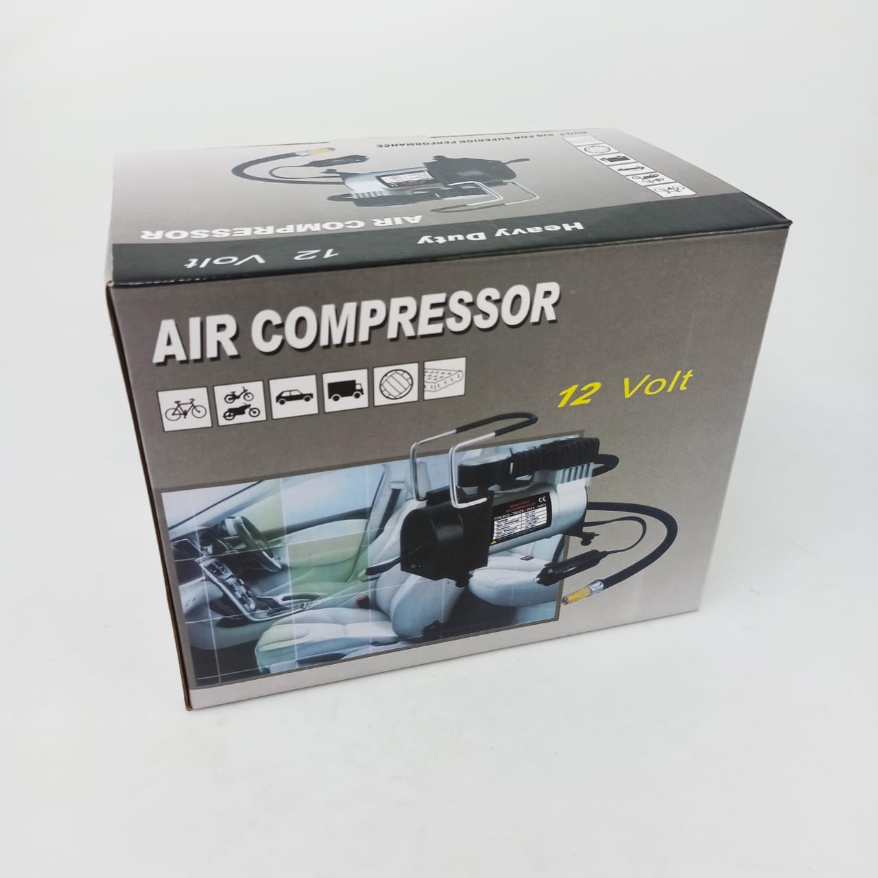 Gambar produk OTOHEROES Mini Heavy Duty Air Compressor DC 12V 150 PSI