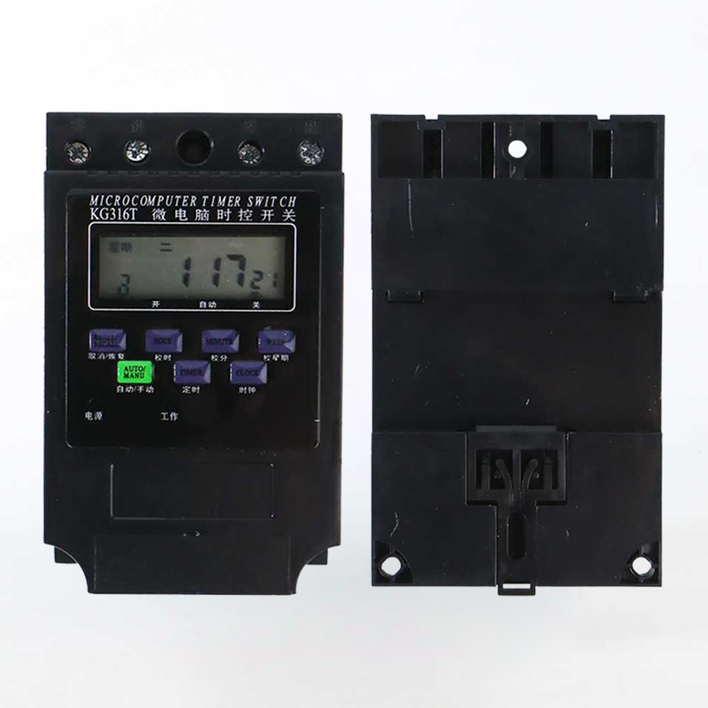 CHINT MCB Power Timer Programmable Time Switch Relay 30A 220V KG316T