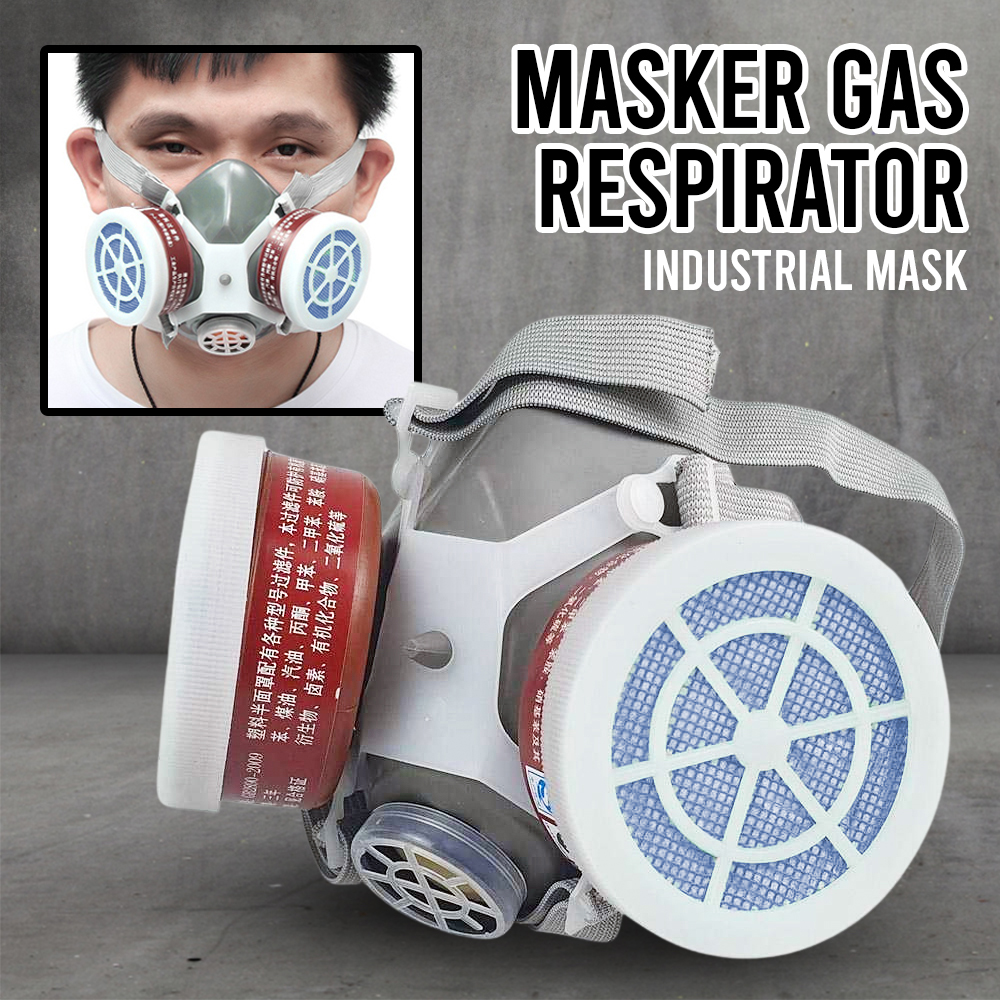 Masker Gas Respirator Industrial Mask N8305 Gray