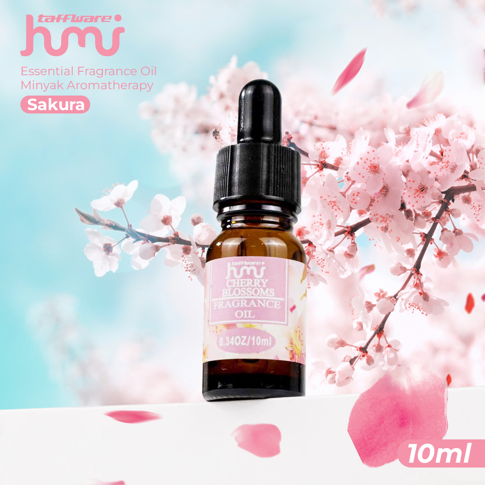 Gambar produk Taffware HUMI Essential Fragrance Oil Minyak Aromatherapy 10 ml Sakura - RH-25