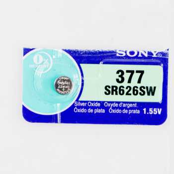 Gambar produk Sony Baterai Kancing Silver Oxide SR626SW 377 1.55V 1 PCS