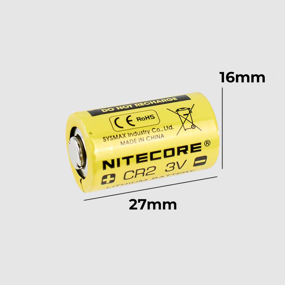 Nitecore CR2 Lithium Battery