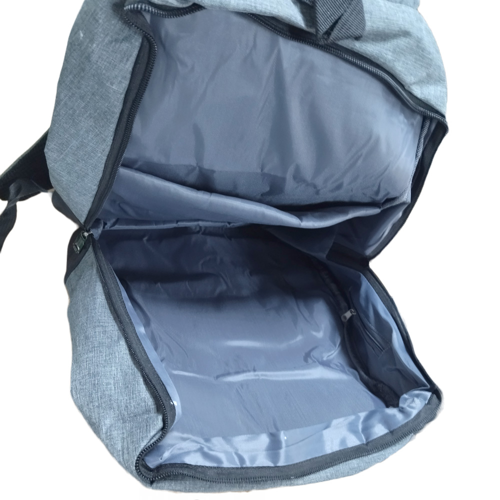 Gambar produk KenPiTe Tas Ransel Laptop Backpack dengan USB Charger Port - F7221