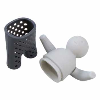 Gambar produk Mr. Tea Saringan Teh Tea Filter Infuser Strainer Chilling Man - MR03
