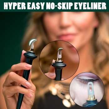 Gambar produk DNM Eyeliner Guide Tool Reusable Waterproof Silicone with Black Cream - JR70