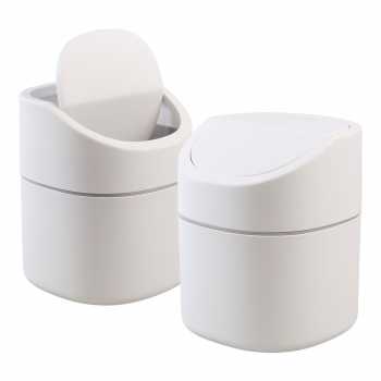Gambar produk Dawndesslo Tempat Sampah Mini Portable Flip Type - D2663
