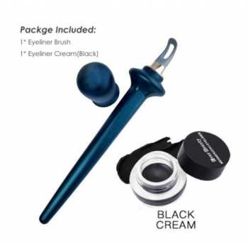 Gambar produk DNM Eyeliner Guide Tool Reusable Waterproof Silicone with Black Cream - JR70